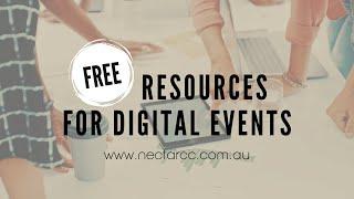 Free resources for digital events | Event Management Brisbane QLD