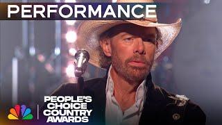 Toby Keith Performs "Don’t Let the Old Man In" at the 2023 People's Choice Country Awards | NBC