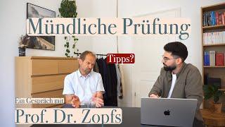 Tipps für die Mündliche Prüfung von Prof. Dr. Jan Zopfs | Jurastudium