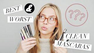 MY 5 BEST & WORST CLEAN MASCARAS | THE GREEN BELLE