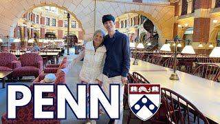 Chris and Mom at University of Pennsylvania