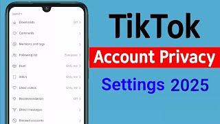 How to Tiktok Privacy Settings 2024