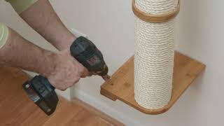 Mounting Sisal Poles