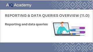 AccountsIQ Reporting and Data Queries Overview (11.0)