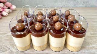 Mini Millionaire’s Dessert Cups in 10 minutes | No Bake Dessert - Easy and Yummy