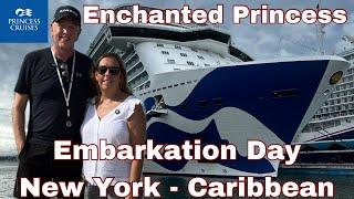 Enchanted Princess | Embarkation Day | Sailing from New York to Fort Lauderdale via The Caribbean