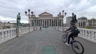 Walking Through Macedonia Square: Heart of Skopje