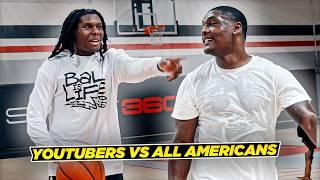 Nasir Core vs The High School BGU... YouTubers vs All Americans GO AT IT | BILAAG
