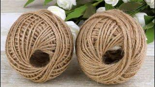 Jute craft idea