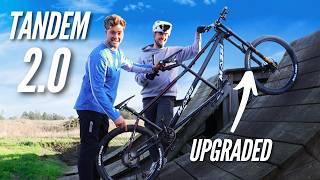 UNLOCKING BIG JUMPS ON THE TANDEM!! Tandem Twins 2