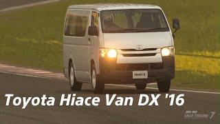 Driving the Toyota Hiace Van DX '16 | Gran Turismo 7 PS5