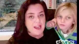 Rosie O'Donnell on the Fran Drescher tawk show part 1