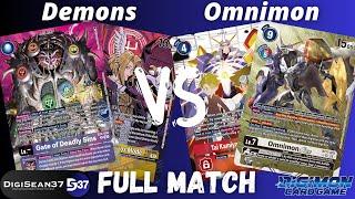 Seven Great Demon Lords VS Omnimon DNA | Digimon Card Game | Special Booster Ver.2.0