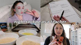 NIGHT ROUTINE AS A TEACHER