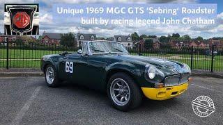 This MGC Sebring Roadster built by racing legend John Chatham is one of only 3 in existence