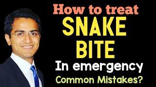 Snake Bite First Aid Emergency Treatment, Management in Hospital/at Home Guidelines Nursing, Lecture