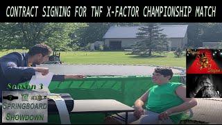 (TWF #24) TWF IC CHAMPIONSHIP CONTRACT SIGNING! Is this CJs last chance at securing the IC Title?