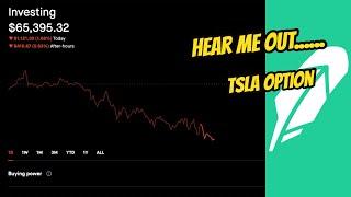 TSLA Option / Wheel Strategy with Robinhood Margin