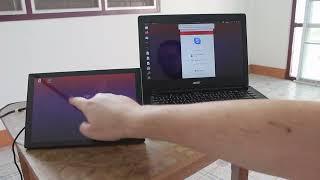 Review of RPI All-in-One PC with Raspberry Pi 4, and as an HDMI touchscreen display