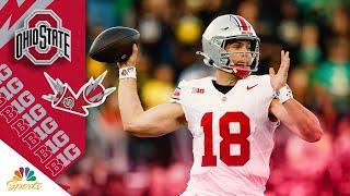 Will Howard's huge game not enough for Ohio State | COLLEGE FOOTBALL HIGHLIGHTS | NBC Sports