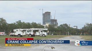 Crane collapse controversy at 'The Residences at 400 Central' in St. Petersburg