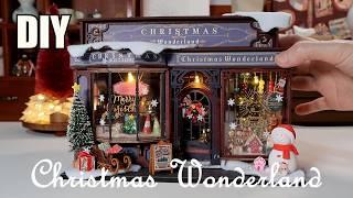 DIY Miniature Dollhouse Kit l Christmas Wonderland l 크리스마스 원더랜드미니어처 miniature 쉽게 만들기