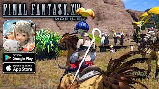 Final Fantasy XIV Mobile Gameplay #2 - Open World MMORPG Android iOS