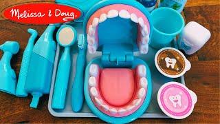 Melissa and Doug Dentist Set ASMR Compilation | Dentist Videos | Dentist Toy | Unboxing Toys