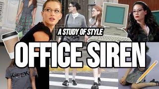 is the office siren trend just geek chic?  (a study of style)