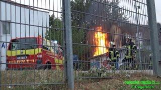 FLAMMEN & EXPLOSIONEN - Feueralarm in Degerloch - (unangekündigte Alarmübung) - [Ü]