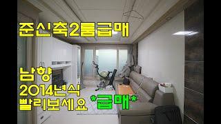 (물건번호.12077)안산빌라 부곡동 2014년식 안산부동산 투룸 매매 급매 (매매가:1억0500만원/실입주금:2,500만원)