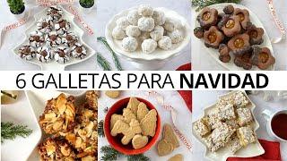 6 GALLETAS BASICAS PARA TU NAVIDAD