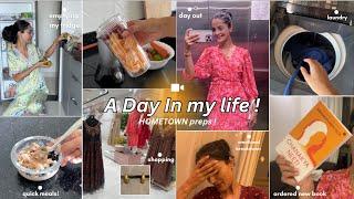 A Day In My LifeHOMETOWN preps! emptying my fridge, shopping, emotional breakdown, new book & more!