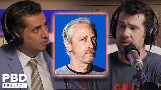 Steven Crowder Destroys Jon Stewart's Stance On Gun Control