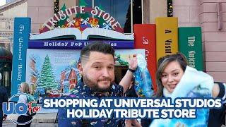 Shopping at Universal Studios Holiday Tribute Store with Ryno and Chloe