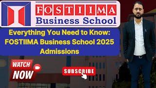 FOSTIIMA Business School 2025 Admissions: In-Depth Review & Key Insights