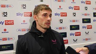 INTERVIEW: Joe Pritchard on important win at Stadium MK