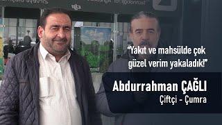 Abdurrahman Çağlı - Çiftçi - Çumra - Recep Cingöz ile Tarımsal Drone Röportajları - TÜYAP 2022