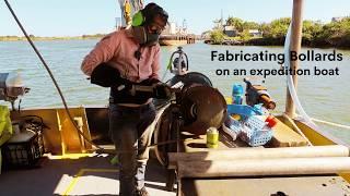 Fabricating Bollards on an expedition boat - Project Brupeg Ep.373