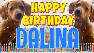 Happy Birthday Dalina! ( Funny Talking Dogs ) What Is Free On My Birthday