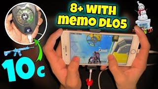 iPhone 8 Plus FULL HANDCAM with Memo Dl05 Cooling Fan  Unbelievable Performance 