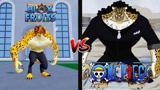 Blox Fruits Leopard Fruit Vs Anime