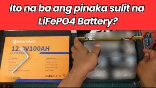 Gentai 12v 100Ah LiFePO4 Capacity test & Teardown