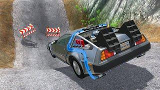 Cars vs Massive Potholes #3 - BeamNG DRIVE | SmashChan