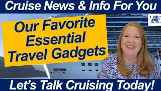 CRUISE NEWS! Our Favorite Travel Gadgets from Amazon! We Use These When We Cruise & Travel Abroad!