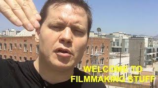 Filmmaking Stuff Welcome Message