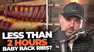 The QUICKEST Smoked Baby Back Ribs You’ll Ever Make