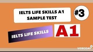 IELTS LIFE SKILLS A1|SAMPLE TEST|SPEAKING AND LISTENING