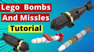 How To Build Lego Bombs And Missiles (EASY)