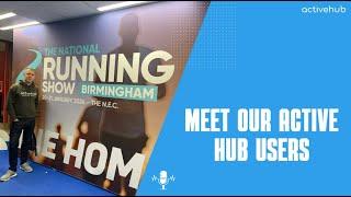 Total Active Hub visit to the National Running Show with our active users